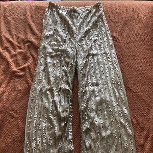 Gold glitter pants - Never worn!